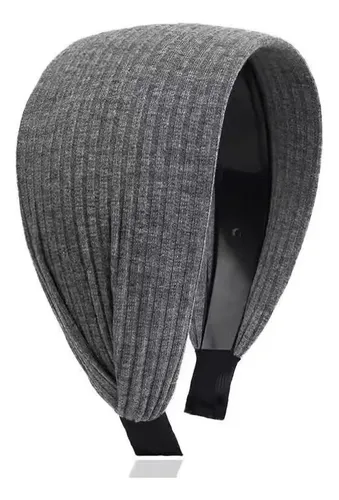 Diadema Ancha De Tela Para Mujer, Estilo Retro Y Minimalista