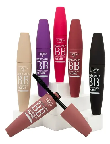 Mascara De Pestañas Tejar Make Up Volume Bb X12 Unidades