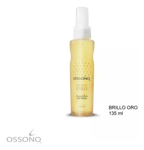 Brillo Oro Capilar Ossono Argan 135 Ml Peluqueria