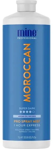 Solución Bronceadora En Aerosol Minetan Moroccan 1l, Vegana,