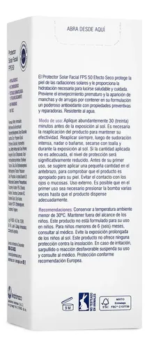Dermaglos Facial Fps50 Efecto Seco Invisible X 50 Gr