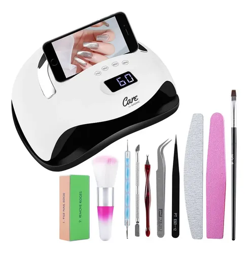 Cabina Para Uñas Gadnic LED UV Ranura Mango Flexible Sensor Inteligente Display Digital