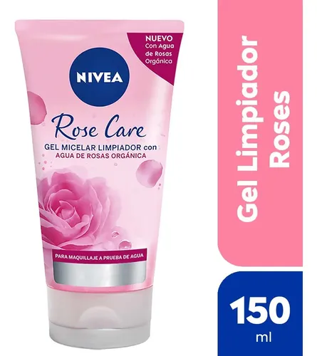 Gel Micelar NIVEA Rose Care Con Agua De Rosas 150ml