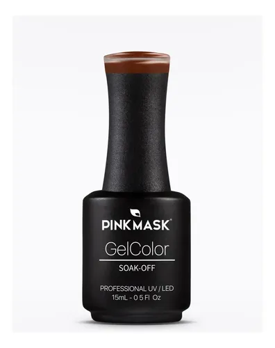 Esmalte Semipermanente Pink Mask Gel Color Wood
