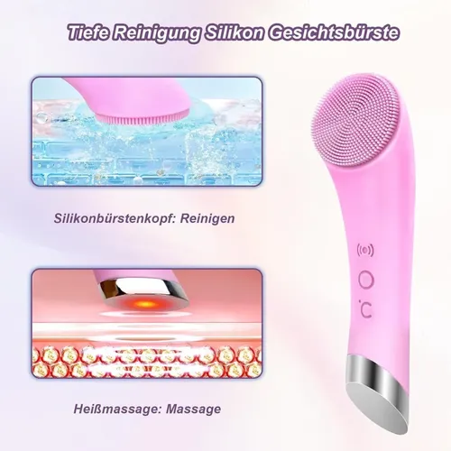 Limpiador Facial Eléctrico Vibración Nuevo Impermeable