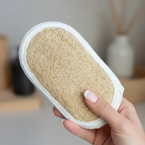 Guante Exfoliante Manopla Chica Esponja Vegetal