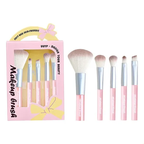 Set De Brochas De Maquillaje, Juego De Cinco Piezas, Brocha