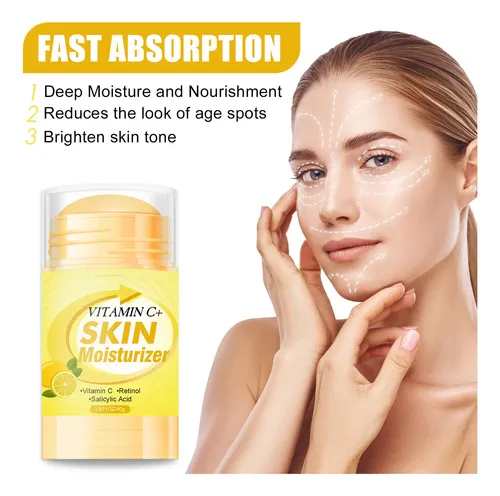 N C Facial Active Stick, Barra Hidratante Y Antiarrugas, 40