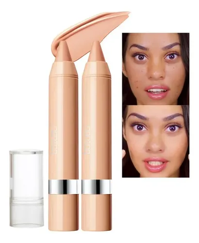 Corrector En Tiza Sostenible Flyeeo Deep Beige 2 Unids