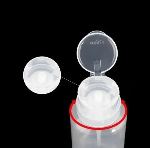 Dosificador Contenedor De Acetona Y Líquidos 250ml Manicuria