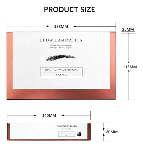 Kit Planchado Cejas Styling Larga Duración