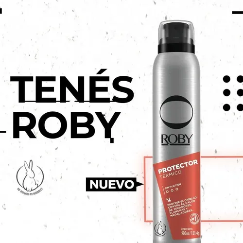 Roby Protector Térmico Para Cabellos 190ml