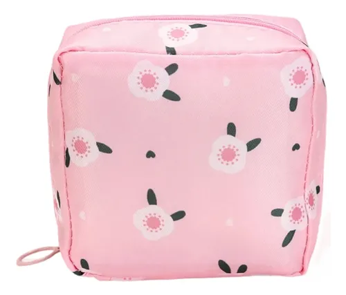 Bolsa De Almacenamiento Para Cuidado Femenino (pk), Almohadi Pink Flowers Not Specified