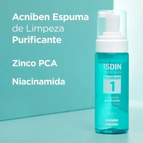 Limpiador Facial Espuma Purificante 150 Ml Isdin