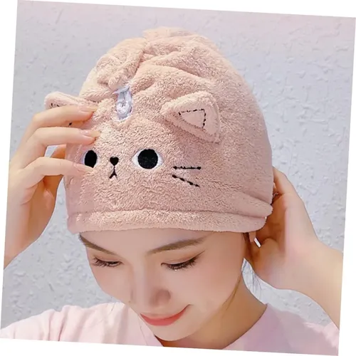Gorro De Ducha Para Cabello Seco, Toalla De Baño De Salón