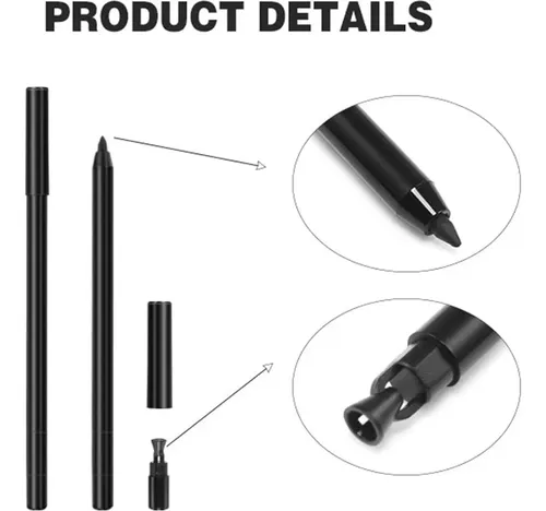 Delineador Para Cejas/ojos Revant Beauty Negro