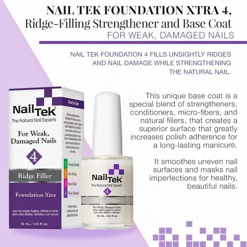 Base Fortalecedora Nail Tek Xtra 4 0,5 Oz