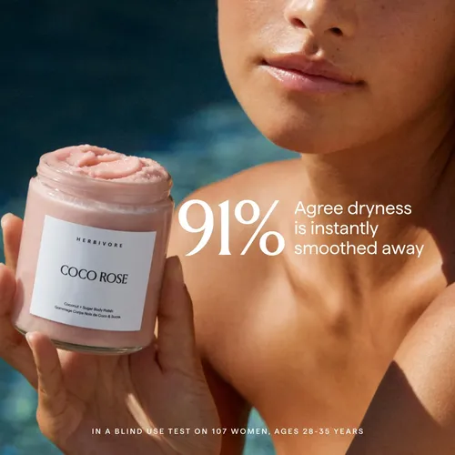 Exfoliante Corporal Herbivore Coco Rose Hidratante 260g