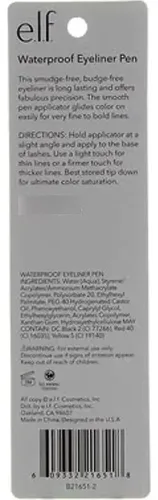 Delineador Líquido Con Aplicador De Felpa E.l.f. 0.05 Oz