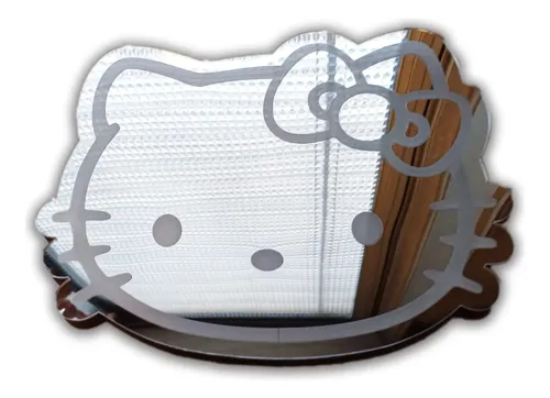 Espejo Acrílico Hello Kitty Con Iluminación Led 79x59cm