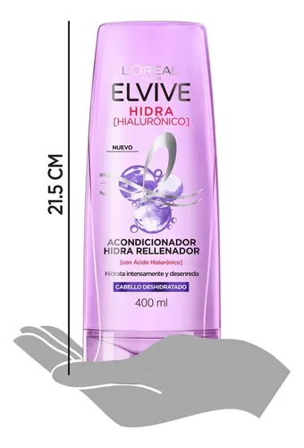 Acondicionador Hidratación Hialurónico Elvive L’oréal 400ml