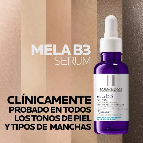 Sérum Concentrado Mela B3 La Roche-posay Antimanchas 30ml Momento De Aplicación Día/noche Tipo De Piel Todo Tipo De Piel