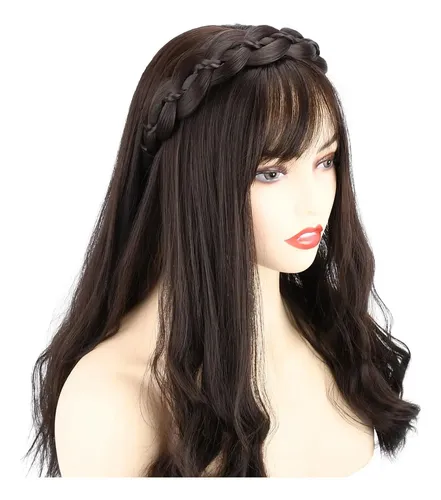 Diadema Trenzada De Dientes Anchos, Diadema Trenzada ,