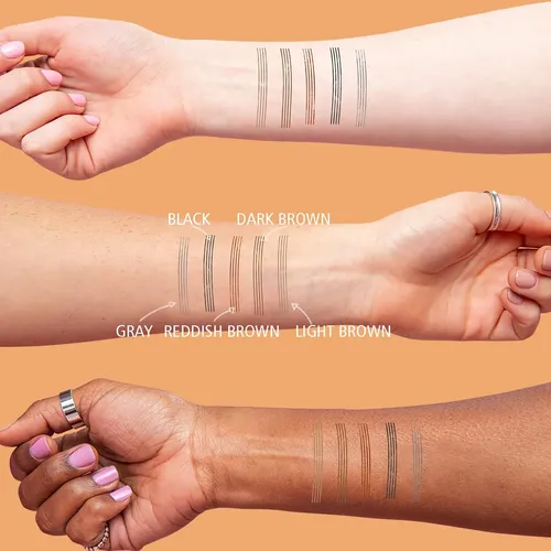 Lápiz De Cejas Microblading Pen Marrón Oscuro Maquillaje Lar