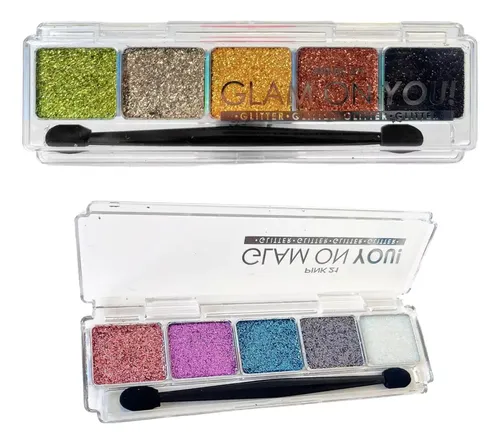 Paleta 5 Sombras Pink 21 Sombra Acabado Brillante
