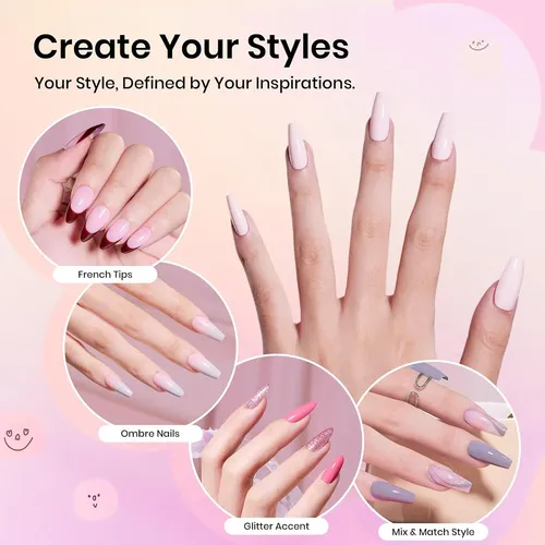 Kit Uñas Gel 12 Colores Uv Base Top Coat Aceite
