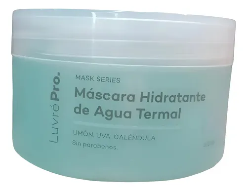 Máscara Hidratante Descongestiva Agua Termal Luvre Pro 100g Todo Tipo De Piel