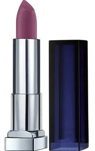 Maybelline Labial Color Sensat Loaded Bolds Midnight Merlot Acabado Mate Color Violeta