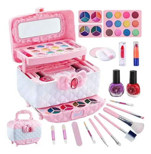 Juego De Cosméticos Para Niñas Princesas