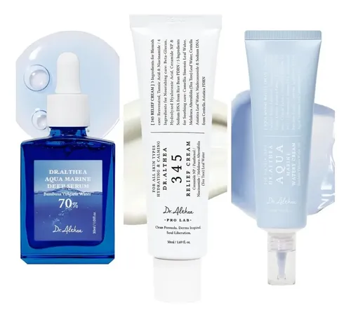 Dr. Althea Aqua Marine & 345 Triocream + Crema Calmante +