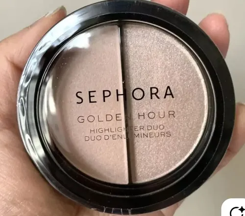 Sephora Duo Iluminador Golden Hour 02 Champagne+dorado Suave