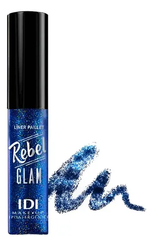 Delineador Liquido En Gel Con Glitter Ojos Labios Idi X 8g.