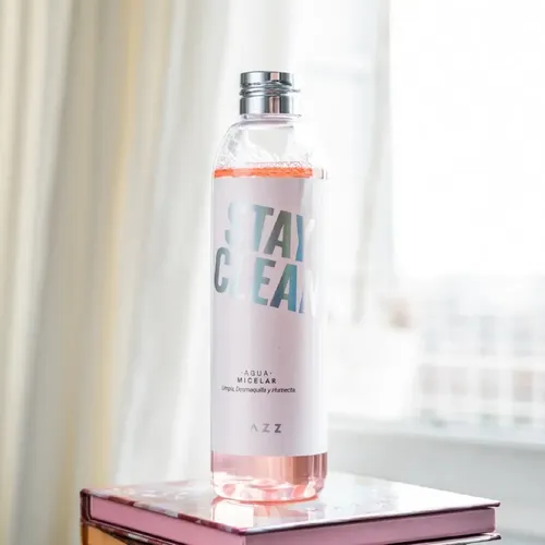 Agua Micelar Stay Clean Mazz Make Up- Desmaquilla E Hidrata