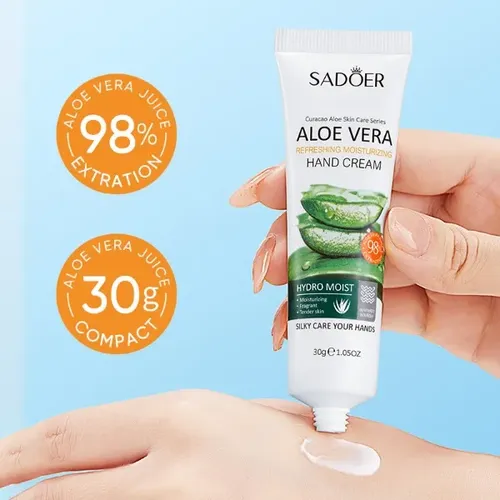 Set De Crema De Manos Aloe Vera Hidratante Para Regalo Piel
