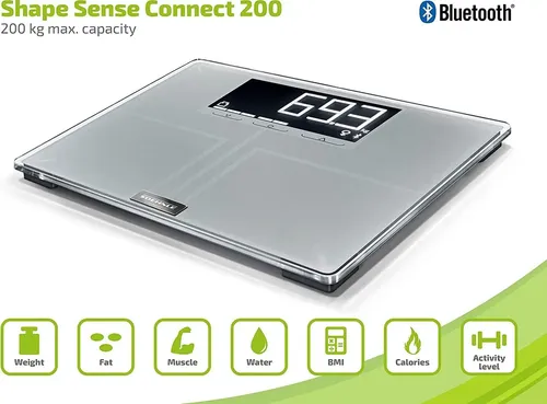 Balanza Soehnle Shape Sense Connect 200 Bluetooth App Fit