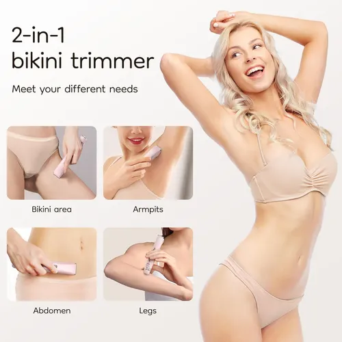 Recortadora Eléctrica Para Bikini Knvovno Impermeable Para C