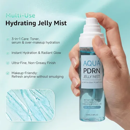 Spray Hidratante Pdrn Jelly Mist, Cuidado Coreano Vegano