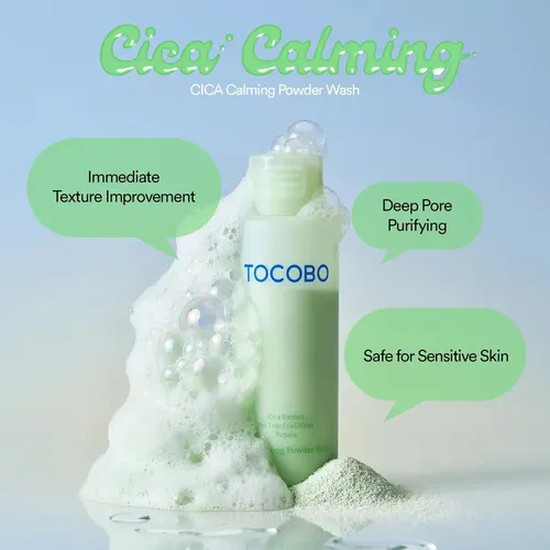 Tocobo Cica Ferment Enzimas Polvo Limpiador Facial 50 G