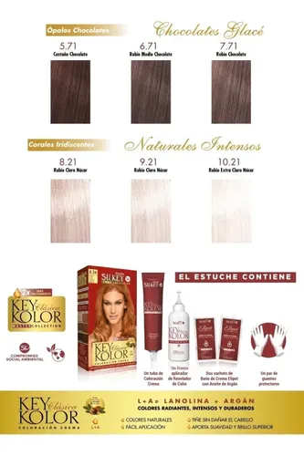 Silkey Key Kolor Clasica Kit Completo Coloración Permanente