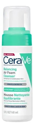 Cerave Air Foam Limpiador Facial Reequilibrante Espuma