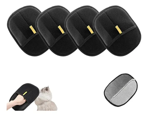 4 Guantes Quita Pelos Para Mascotas