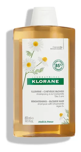 Shampoo Klorane Manzanilla en frasco de 400mL por 1 unidad