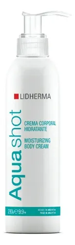 Lidherma Aquashot Crema Corporal Hidratante Tipo de envase Pote Fragancia N/A