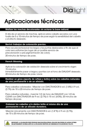 L’orèal Professionnel Dia Light Tintura X 50 Ml