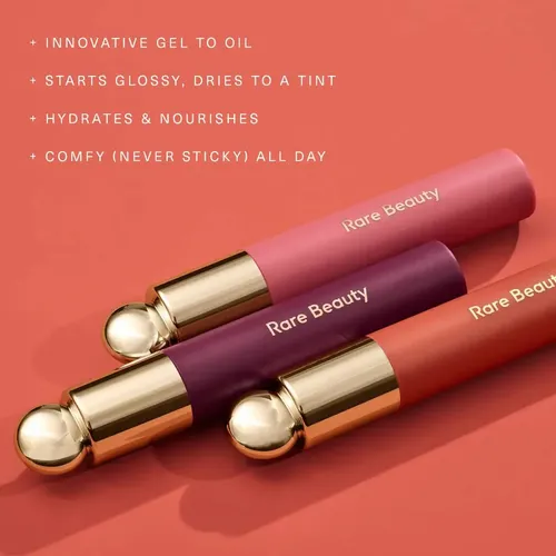 Lip Oil Rare Beauty Selena Gomez Color Honesty Brillo Hidratante