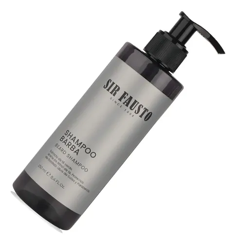 Sir Fausto Men´s Culture Shampoo Hidratante Para Barba Dosificador de 250 ml